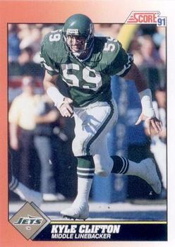 Kyle Clifton New York Jets 1991 Score NFL #386